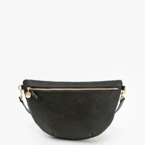 Clare V Grande Fanny Black Perf